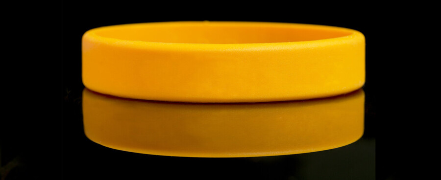 Silicone wristband